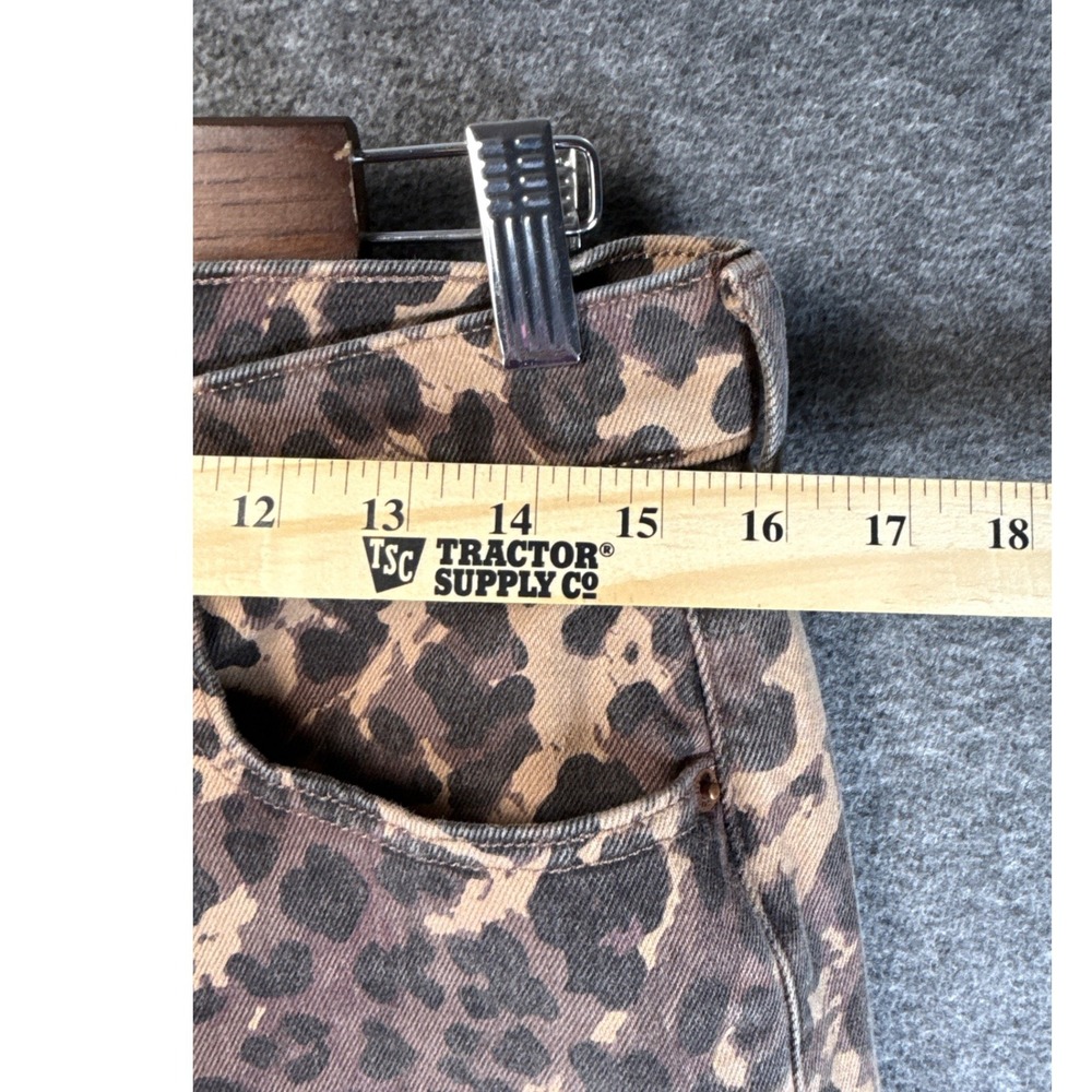 Abercrombie Fitch The Baggy Low Rise Leopard Print Jeans - Picture 5 of 13